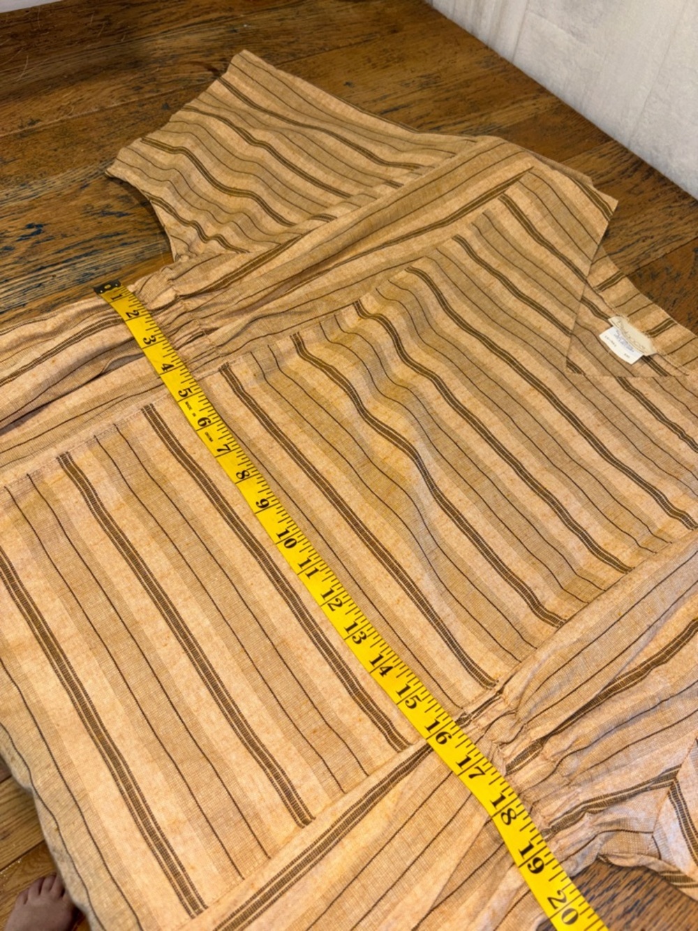 RELANCE Brown Striped Midi Dress XXL - Picture 13 of 15